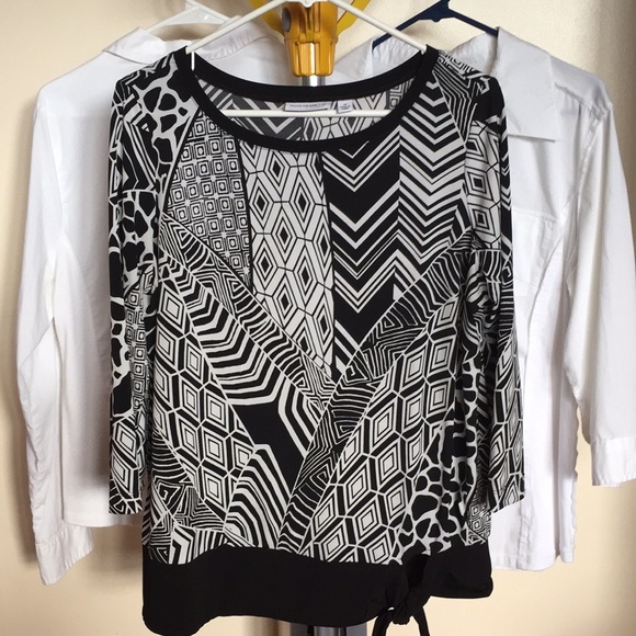 Susan Graver Tops - 5/$20 Susan Graver 3/4 Sleeve Blouse